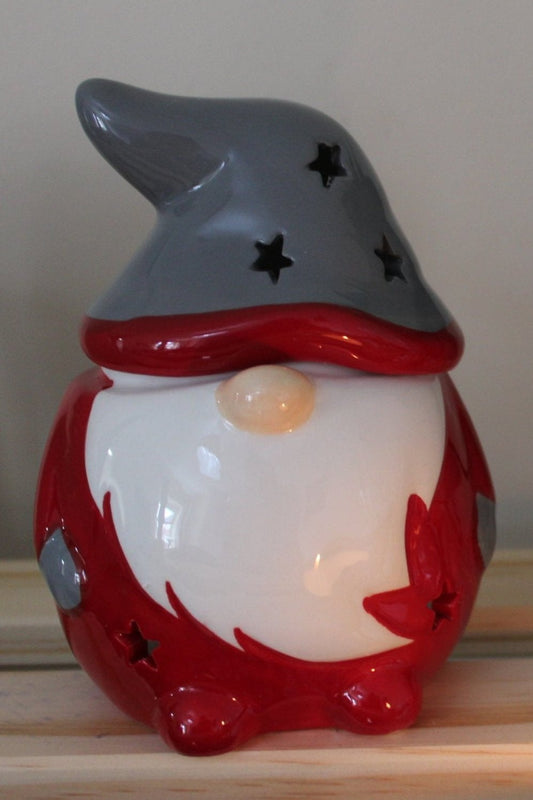 Red and Grey Gonk Oil Burner